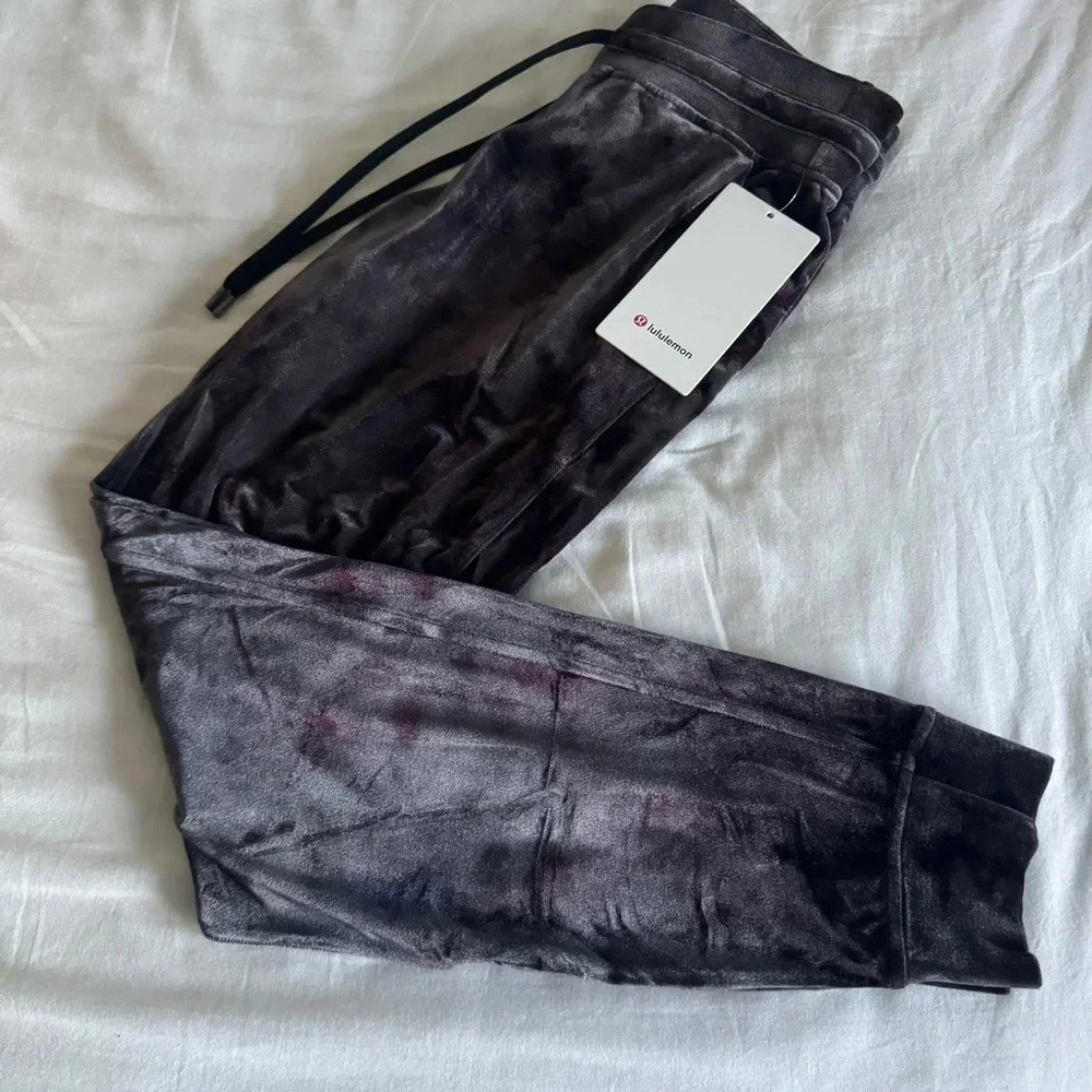 🆕 Lululemon Ready to Crush HR Velour Jogger Full Length Interstellar Dark Grey